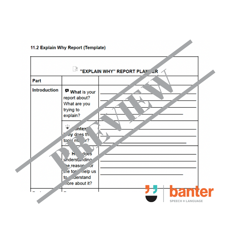 Think Then Write Workbook 5: Multi-Paragraph Information Report Writing Foundations