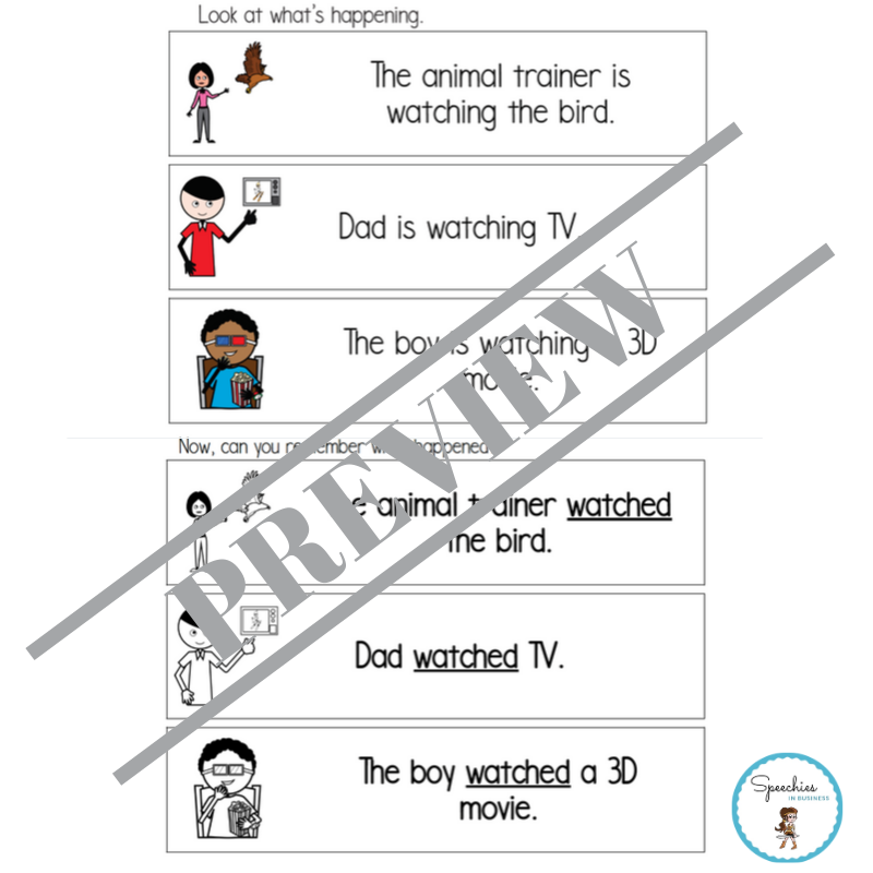 Past Tense Verbs