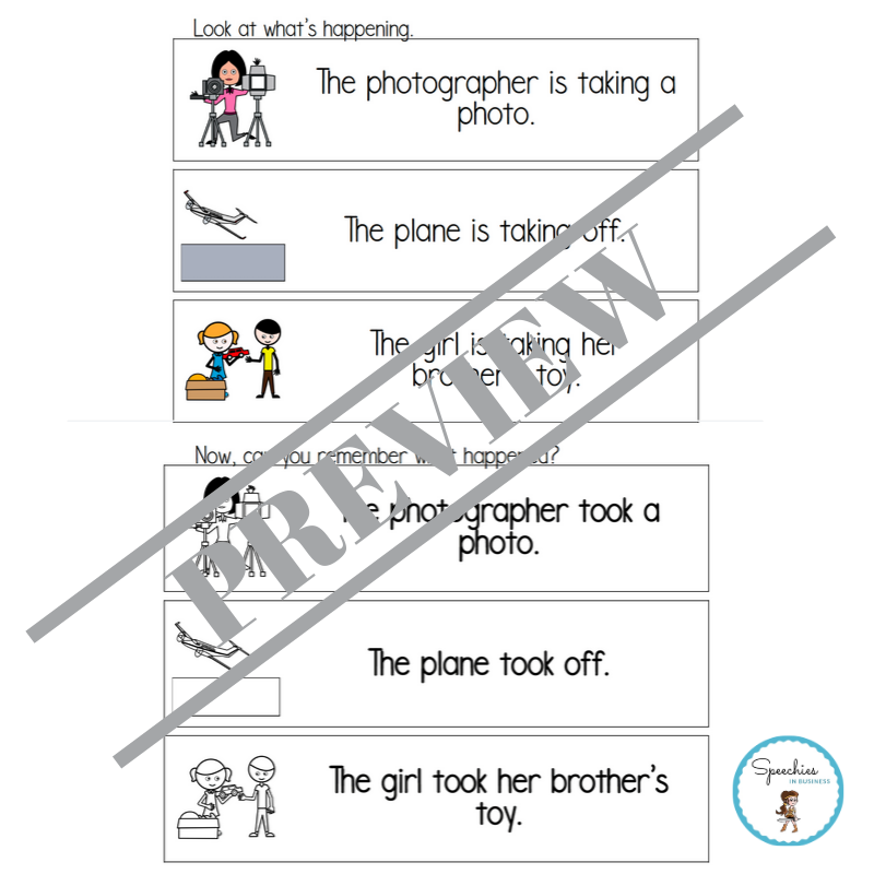 Past Tense Verbs