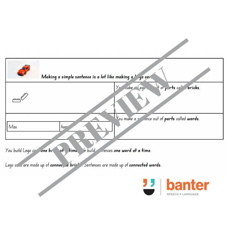 Think Then Write Workbook 1: Simple Sentences Workbook