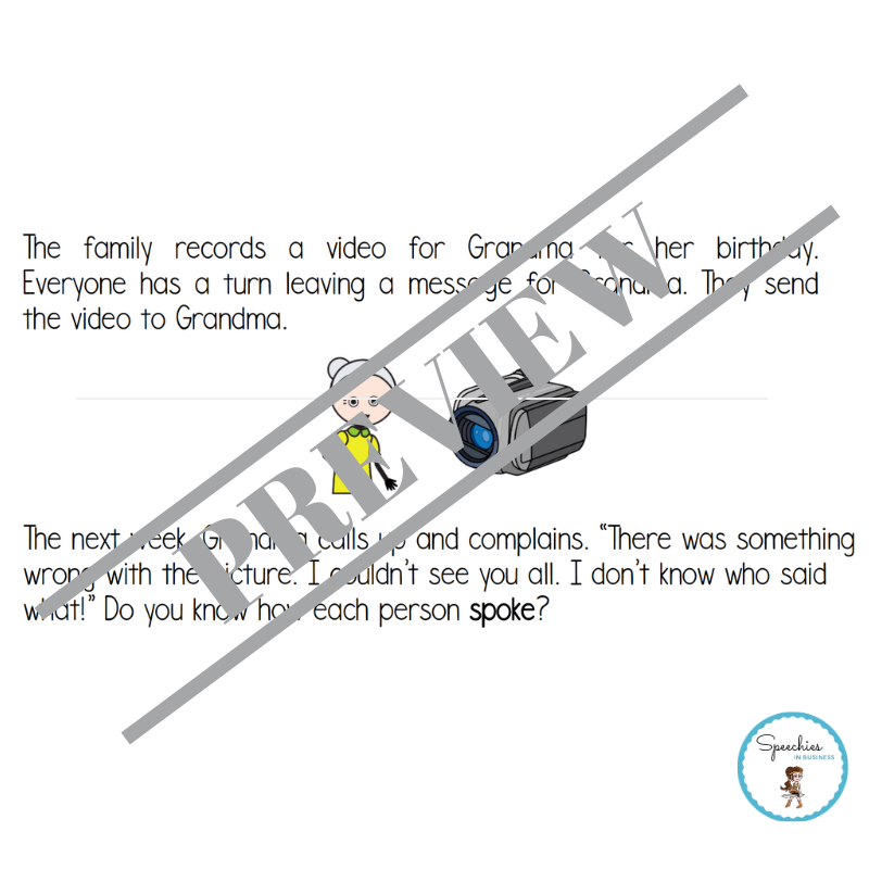 Past Tense Verbs