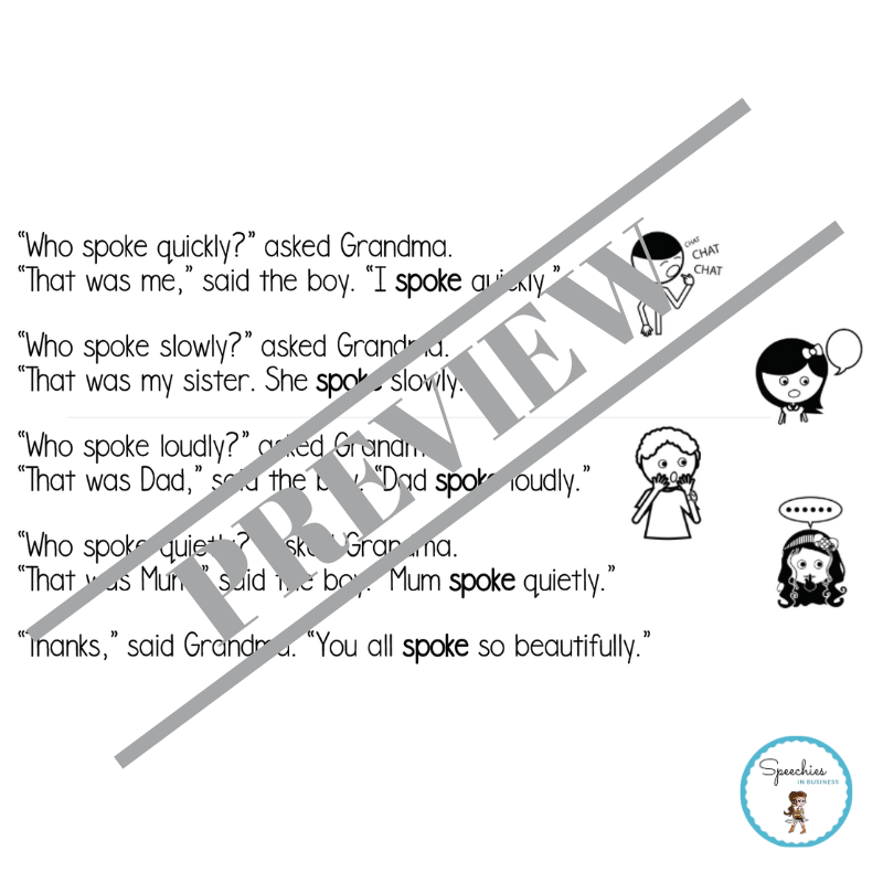 Past Tense Verbs