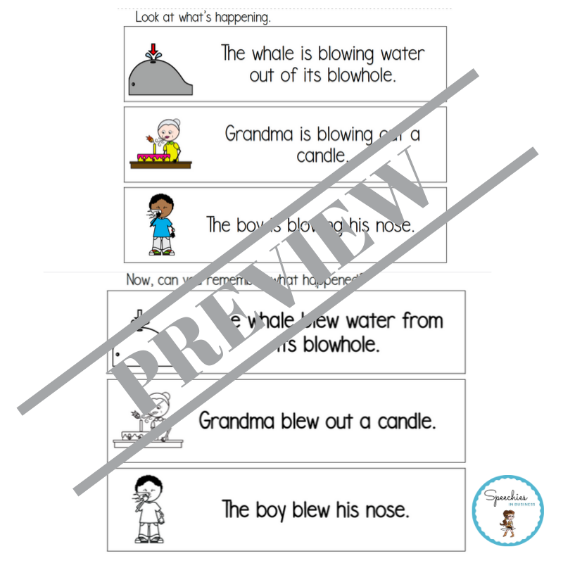 Past Tense Verbs