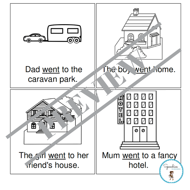 Past Tense Verbs