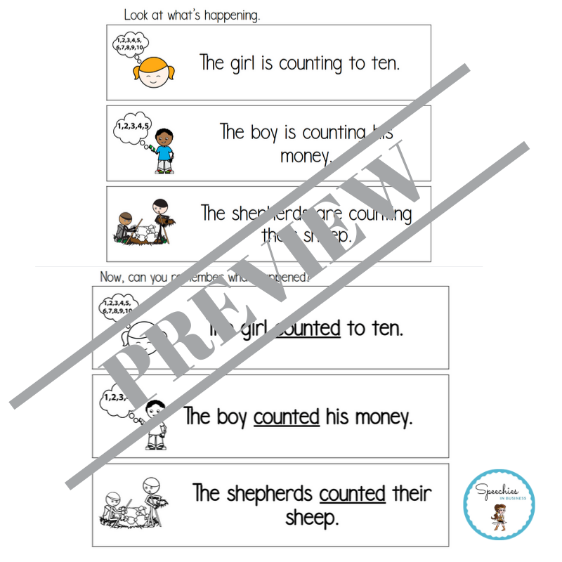 Past Tense Verbs