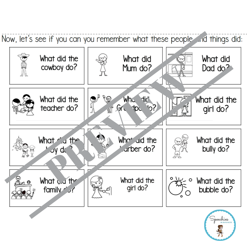 Past Tense Verbs