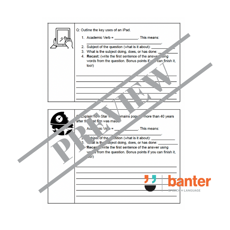 Think Then Write Workbook 8: Writing Responses to Short Answer Questions