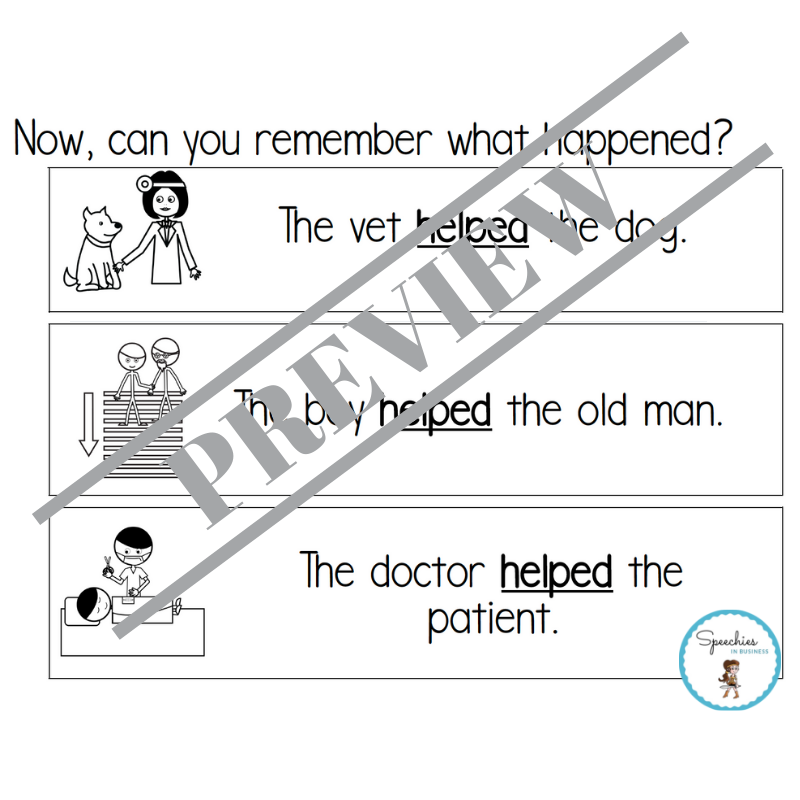 Past Tense Verbs