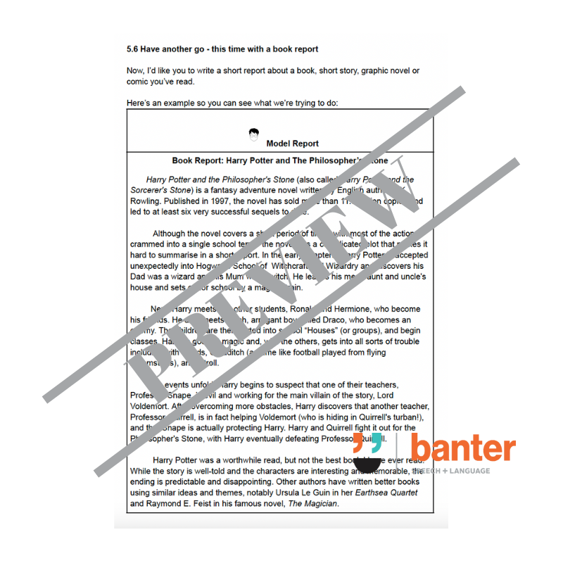 Think Then Write Workbook 5: Multi-Paragraph Information Report Writing Foundations