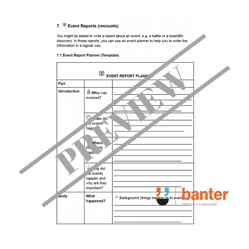 Think Then Write Workbook 5: Multi-Paragraph Information Report Writing Foundations