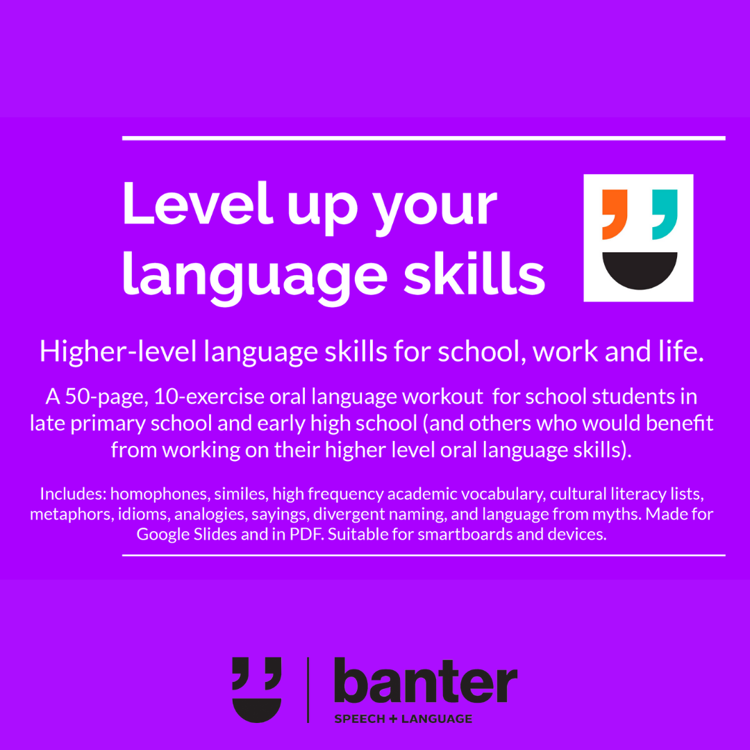Interactive Oral Language Workouts for High School Students