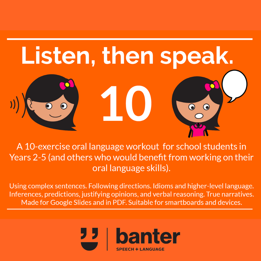 Interactive Oral Language Workouts for Primary School Students
