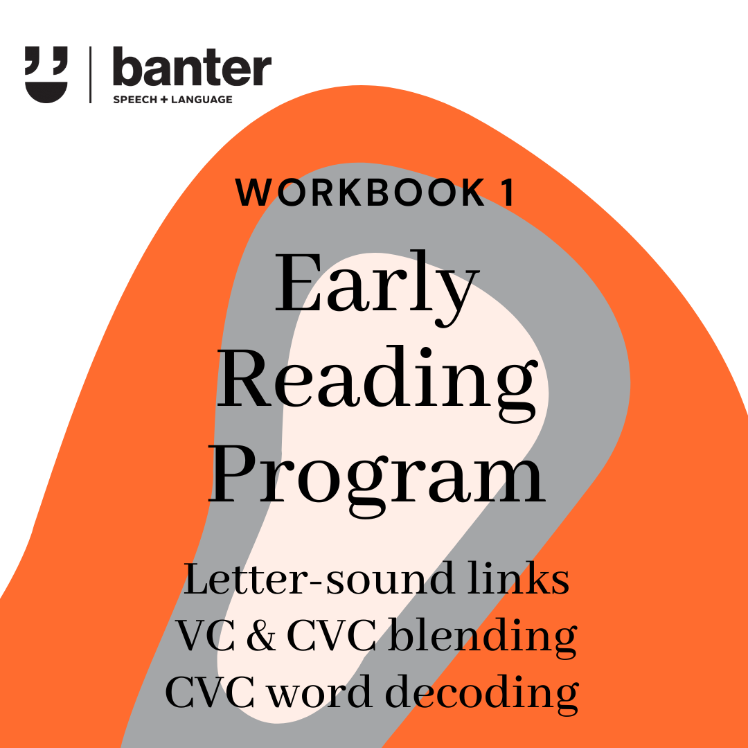 Banter Early Reading Program: Workbook 01