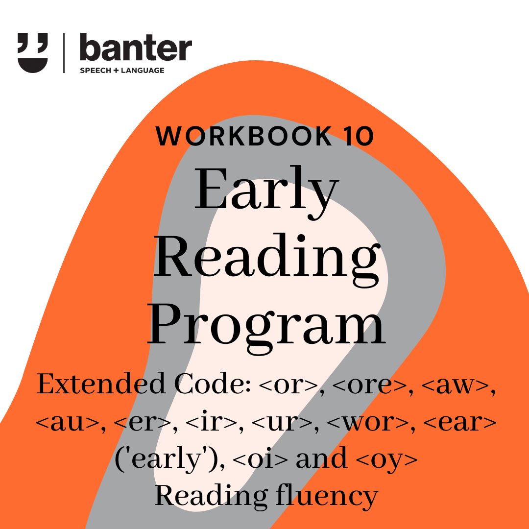 Banter Early Reading Program: Workbook 10