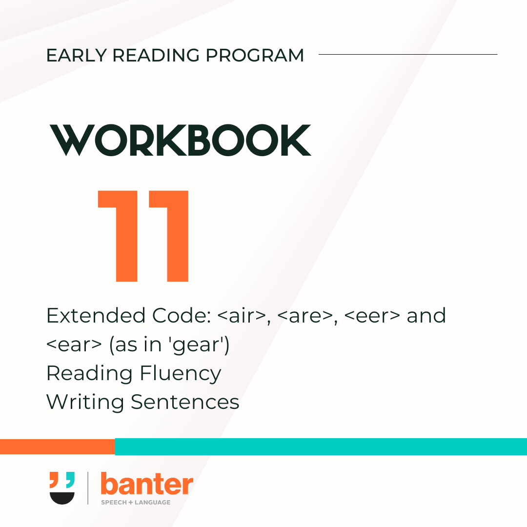 Banter Early Reading Program: Workbook 11