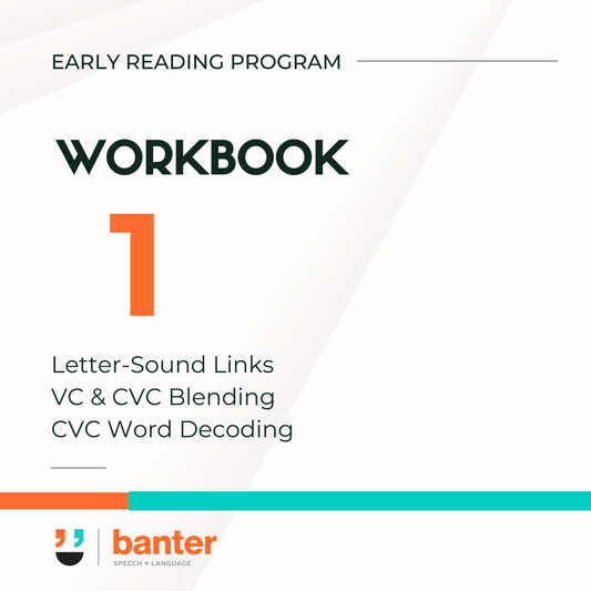 Banter Early Reading Program: Workbook 01