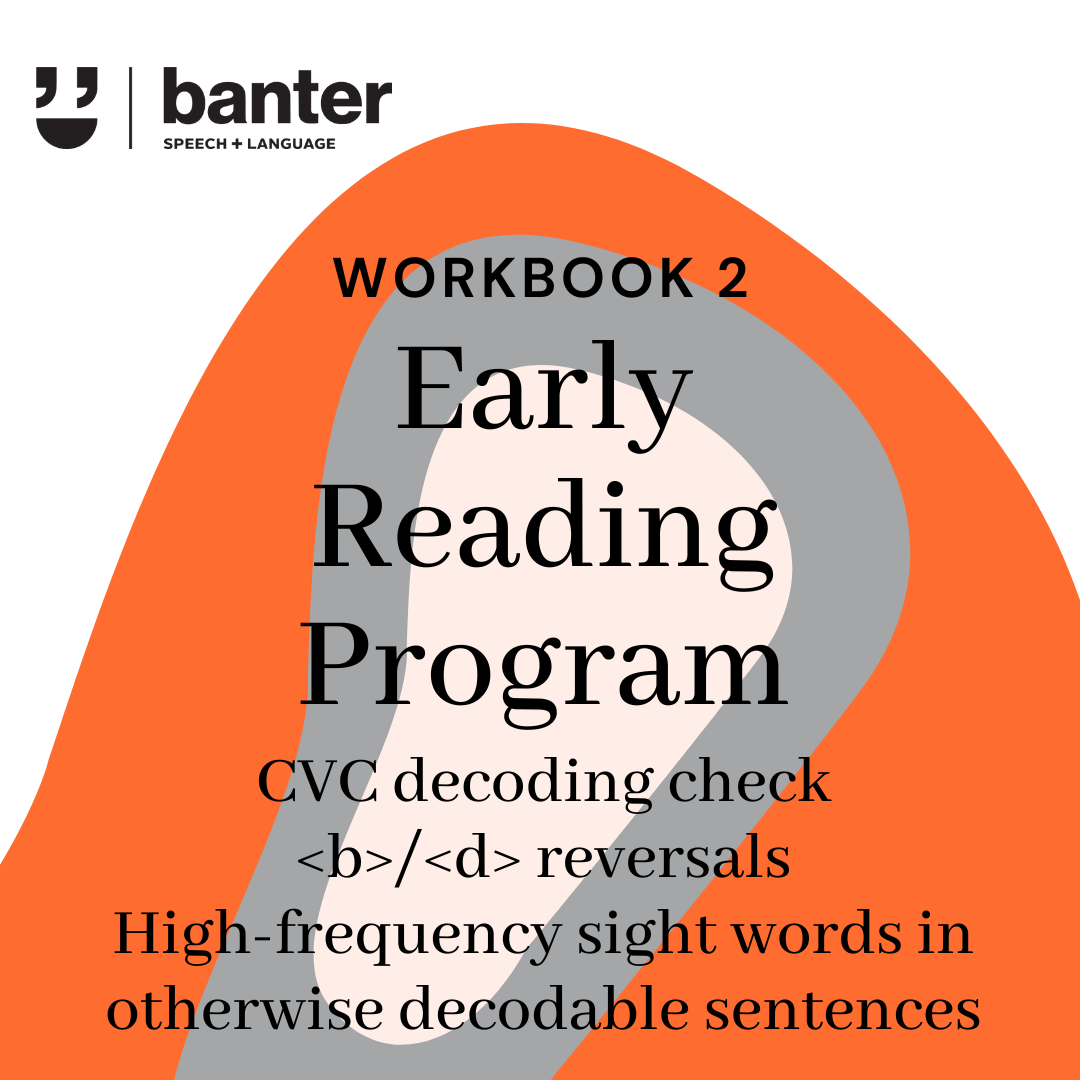 Banter Early Reading Program: Workbook 02