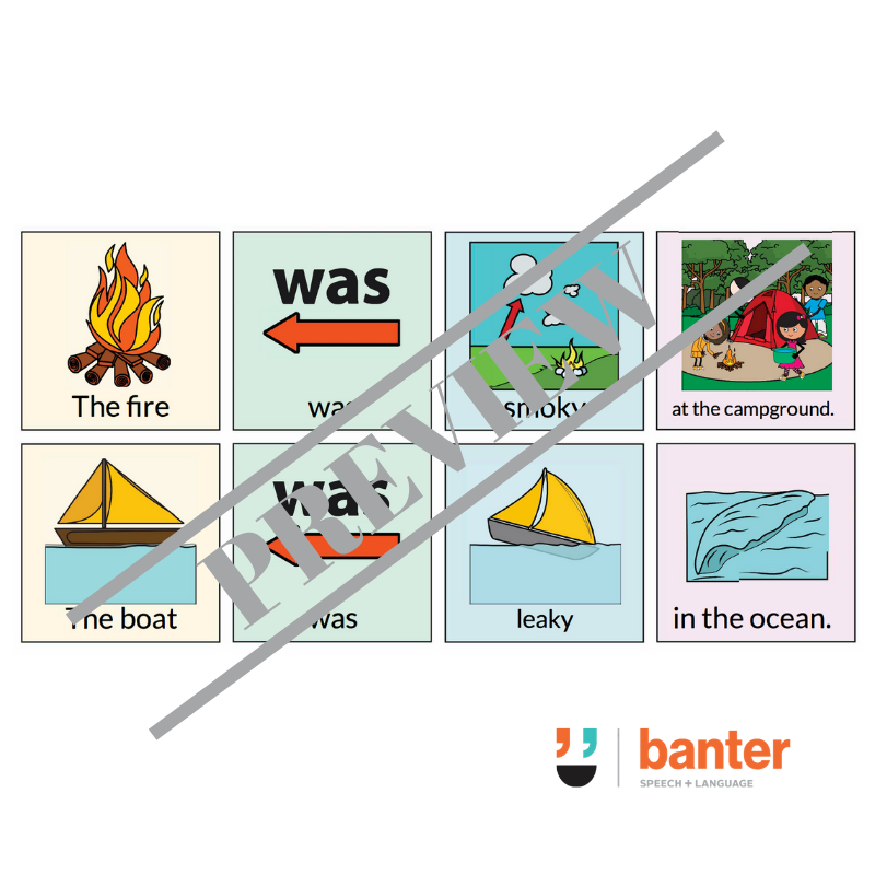 Banter Oral Language Workbook: Simple Sentence Structures