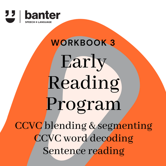 Banter Early Reading Program: Workbook 03