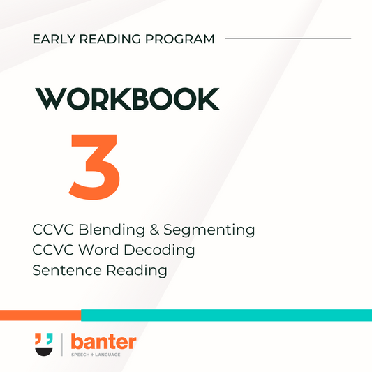 Banter Early Reading Program: Workbook 03