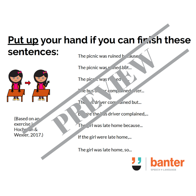 Banter Oral Language Workbook: Interactive Oral Language Workouts for Primary School Students