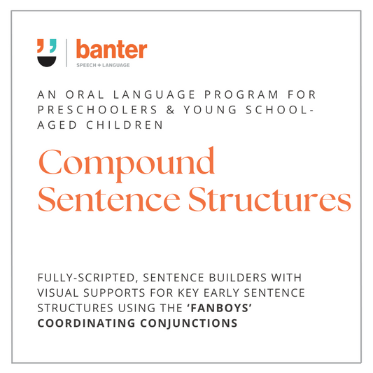 Compound Sentence Structures: FANBOYS coordinating conjunctions