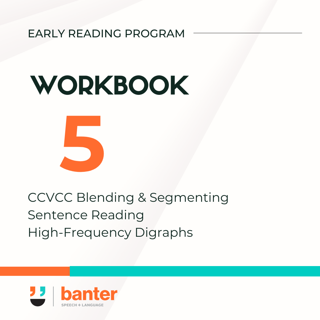 Banter Early Reading Program: Workbook 05