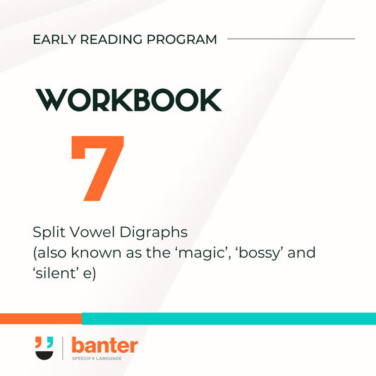 Banter Early Reading Program: Workbook 07