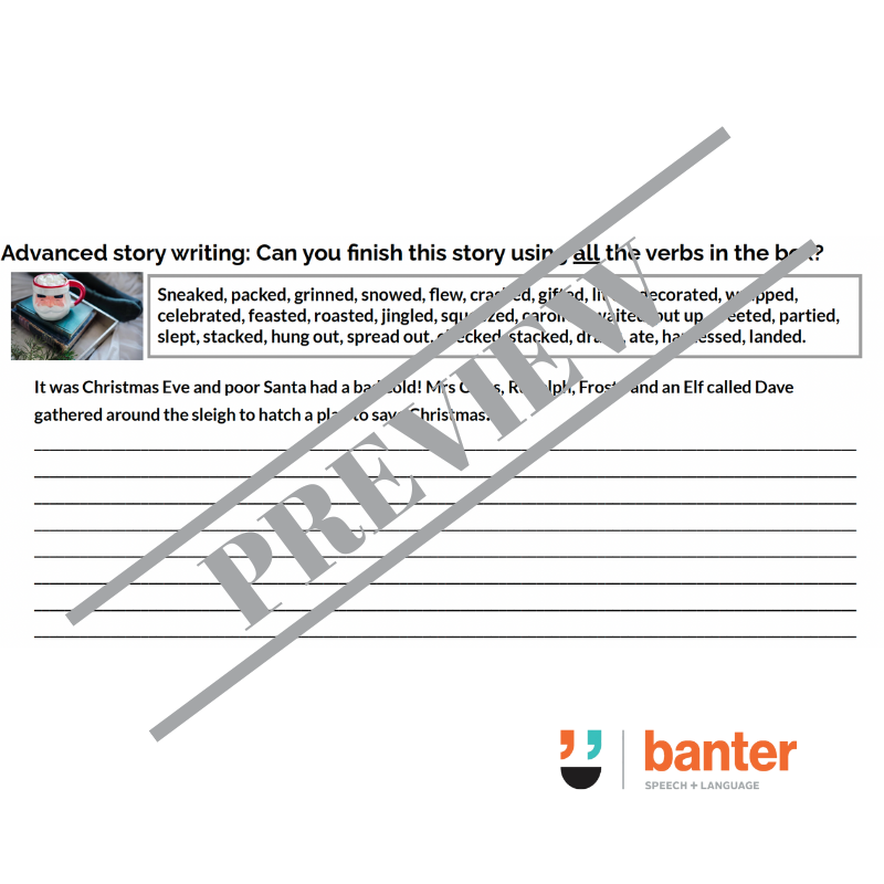 Think, Then Write: Christmas Writing