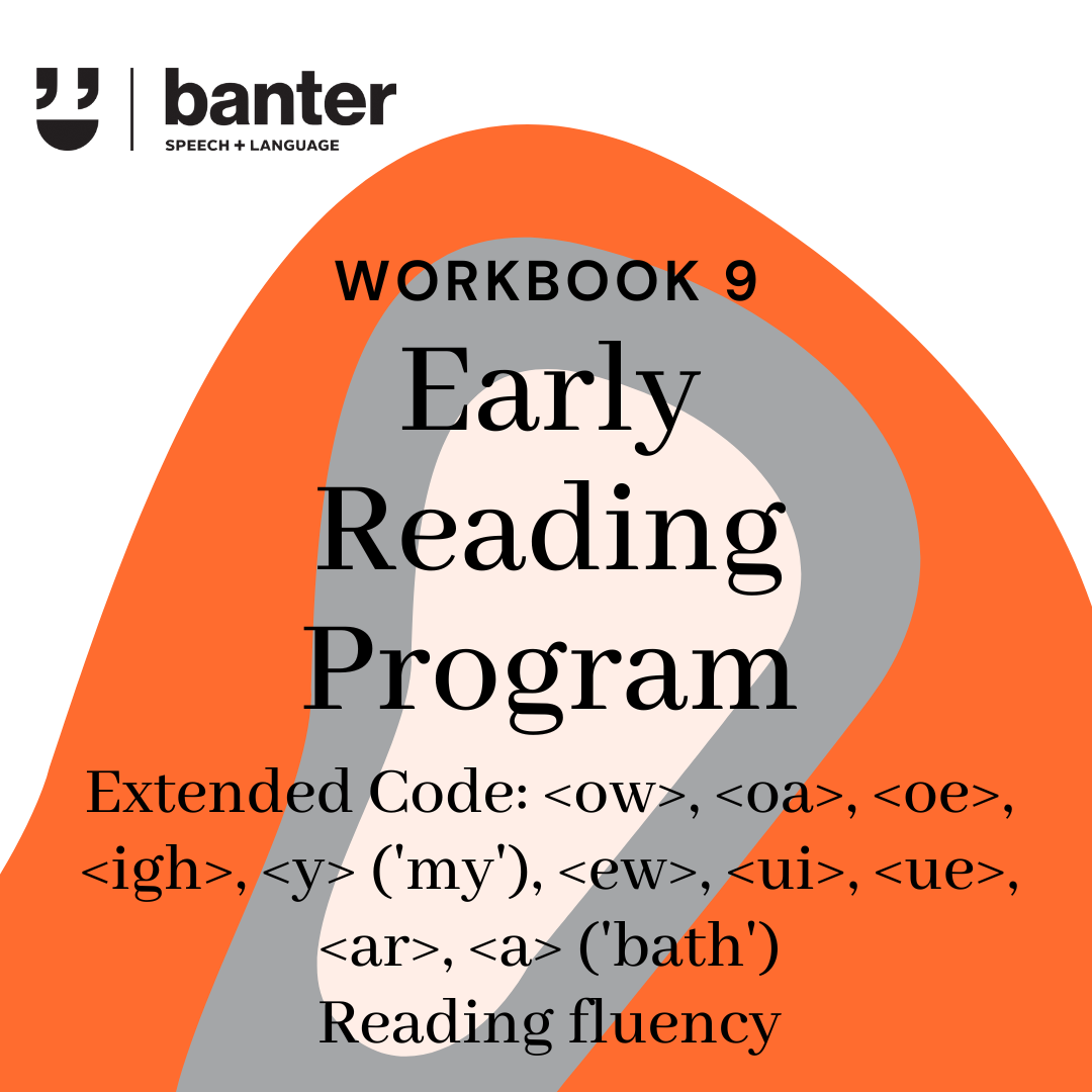 Banter Early Reading Program: Workbook 09