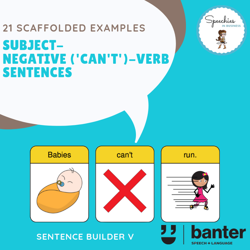 Banter Oral Language Workbook: Simple Sentence Structures