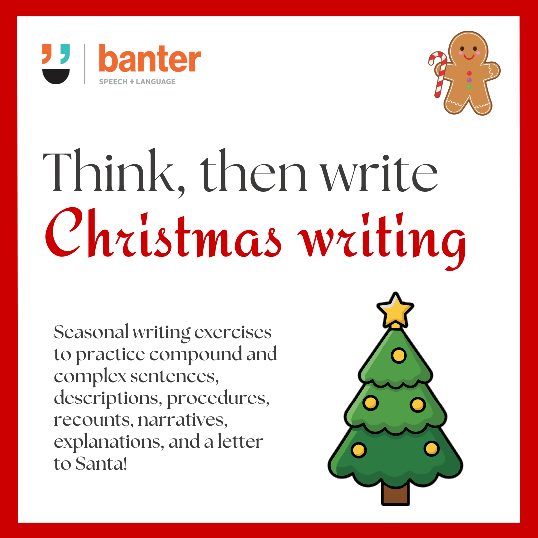 Think, Then Write: Christmas Writing